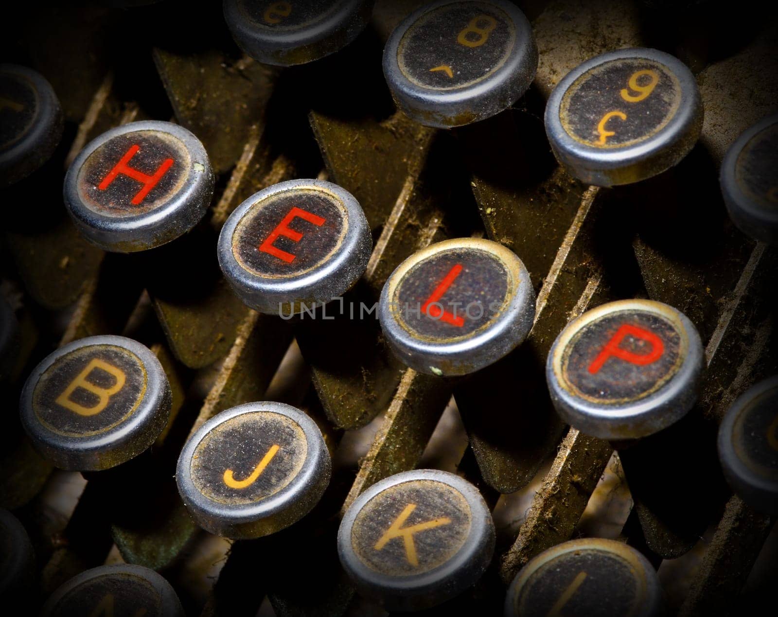 help typewriter keys