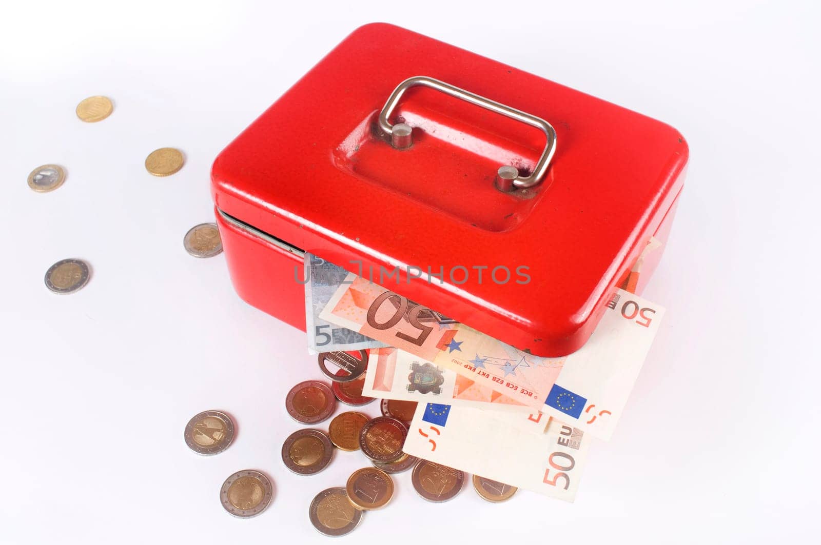 red cash box