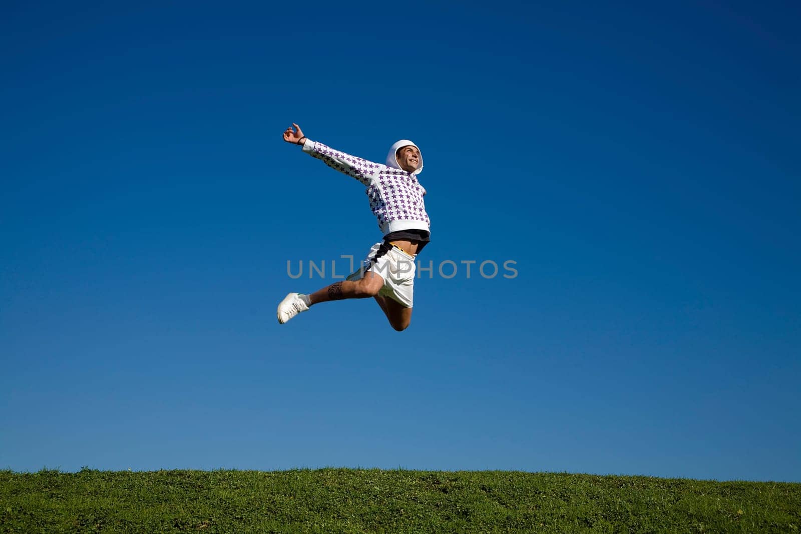 man jumping