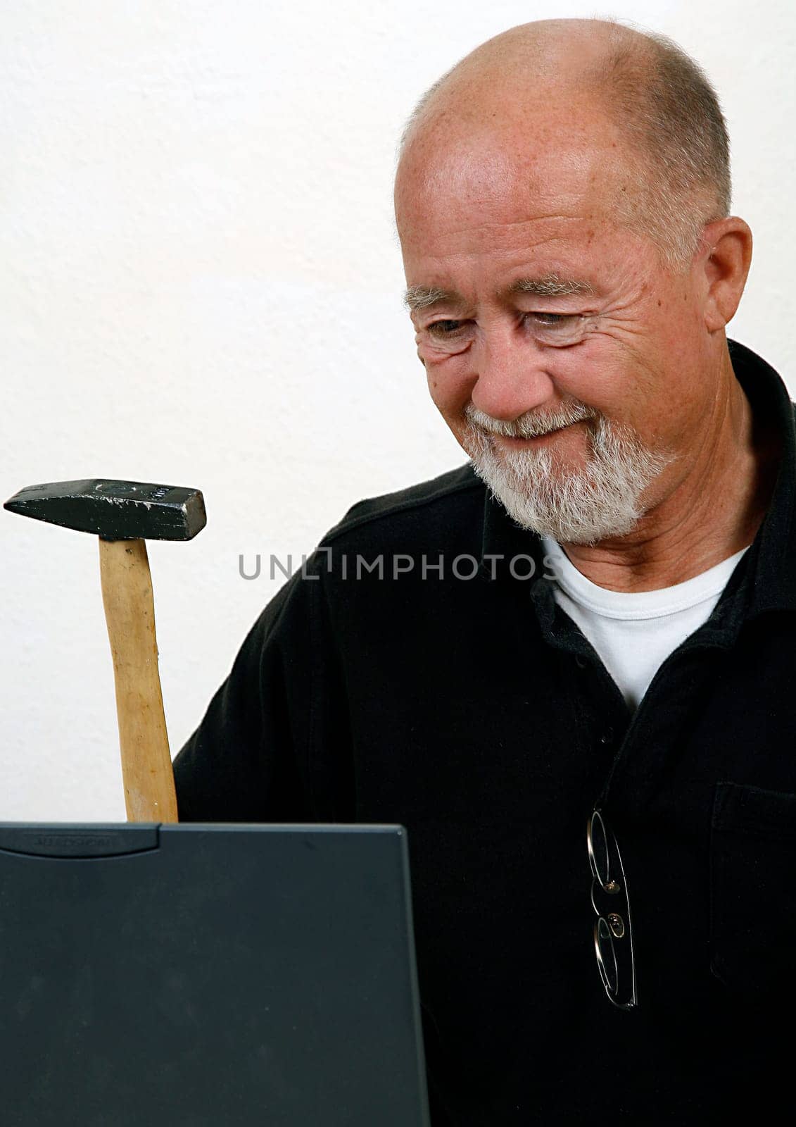 Senior at Labtop