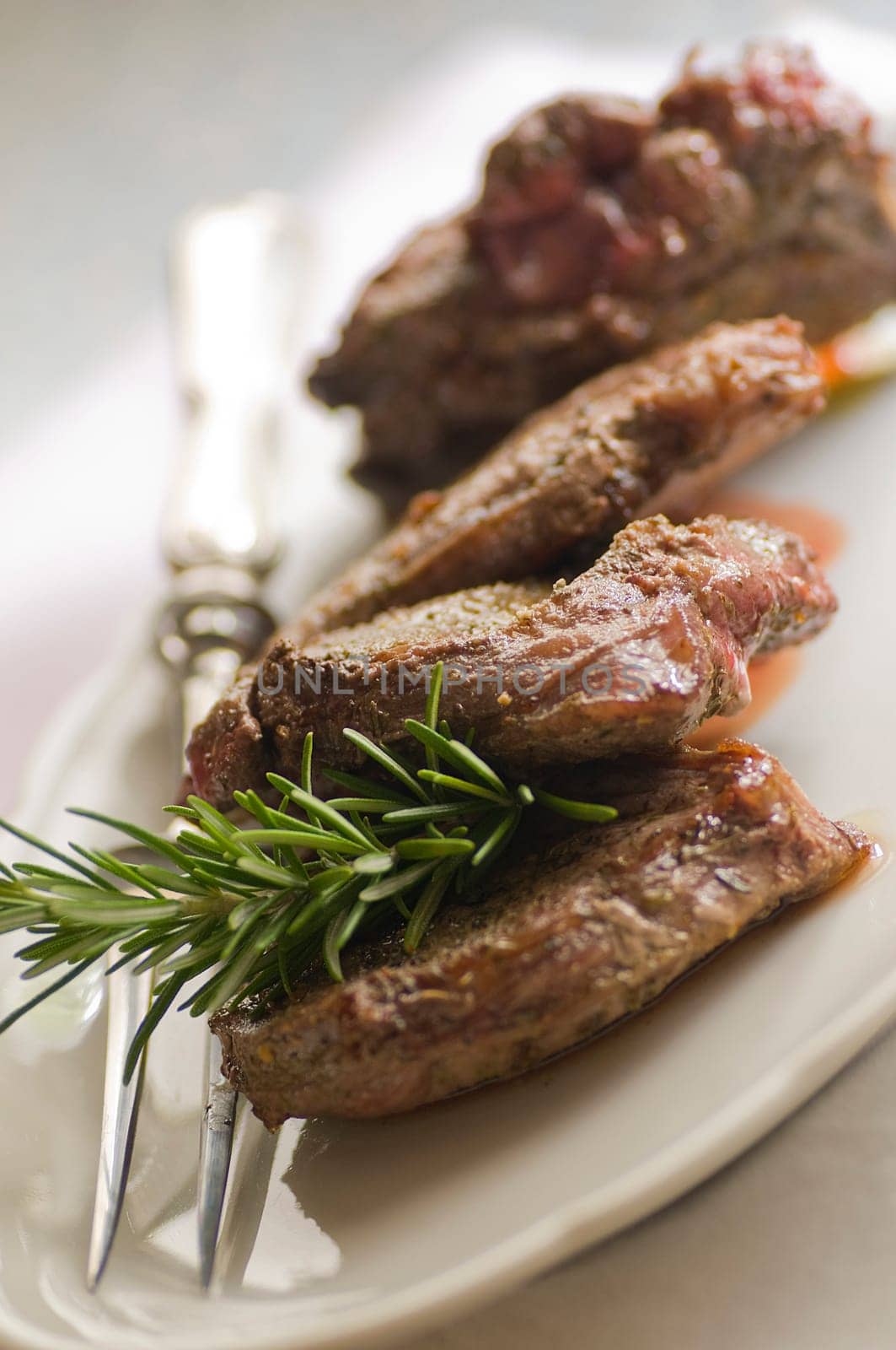 Wild boar chops