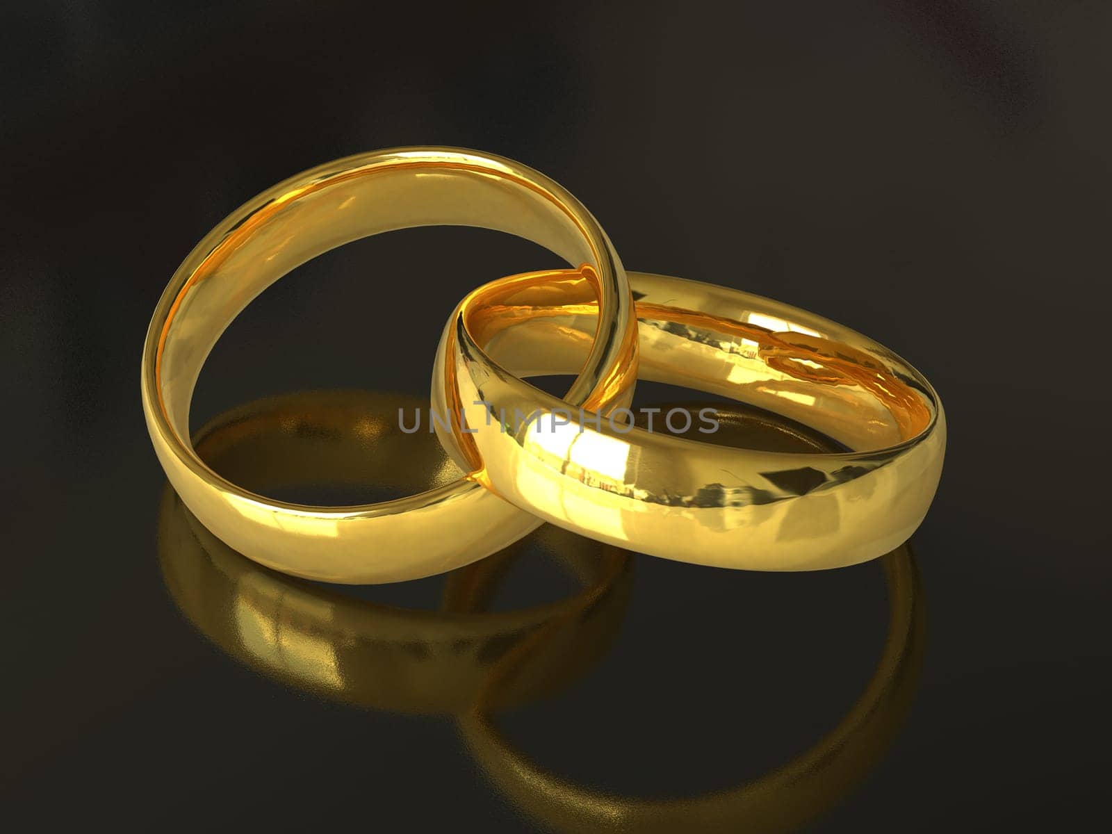 gold wedding rings