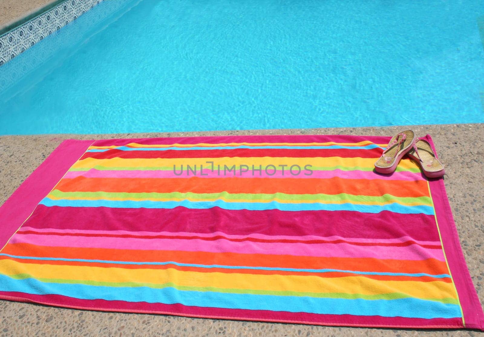 beach towel poolside 1