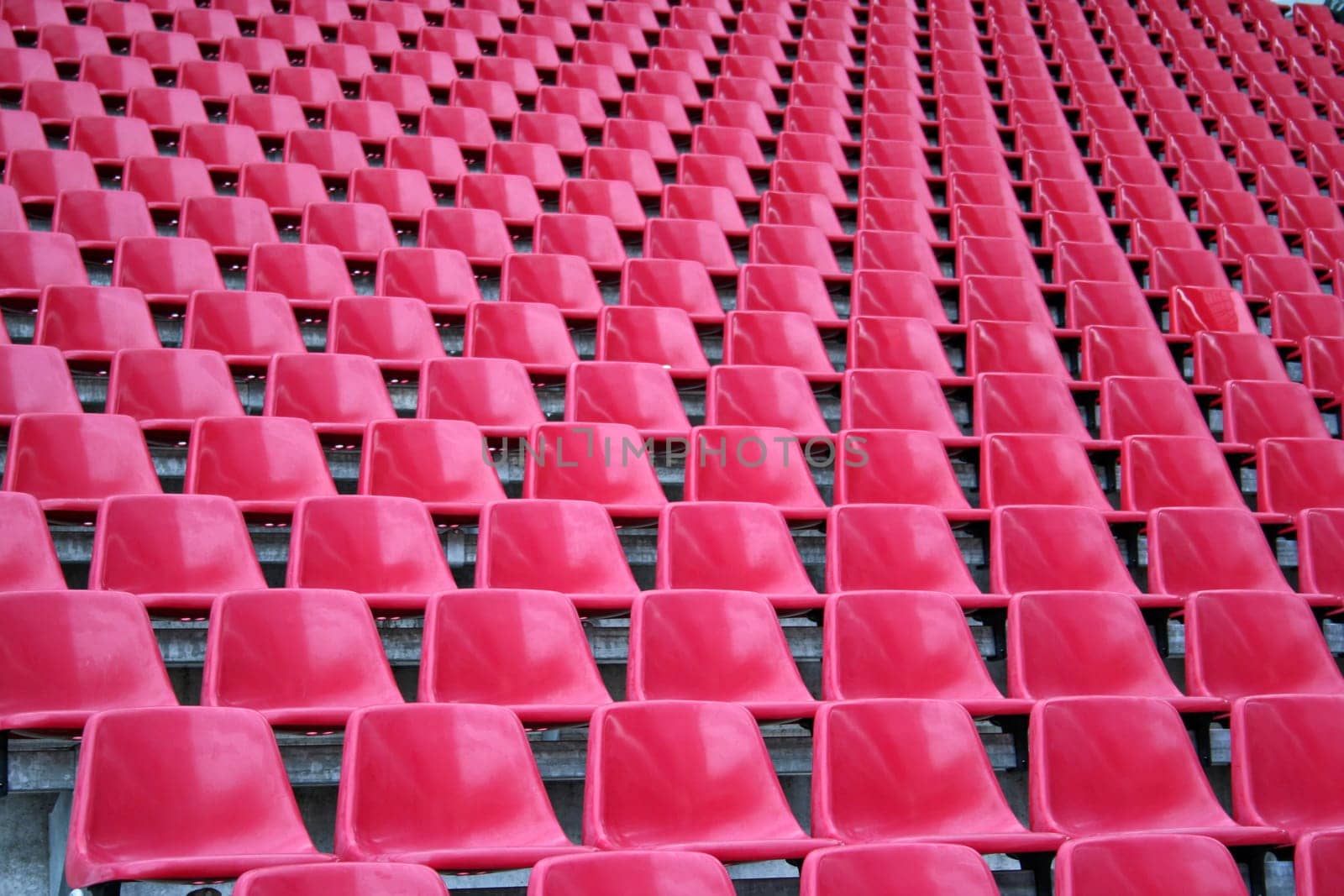 Rows of seat shells