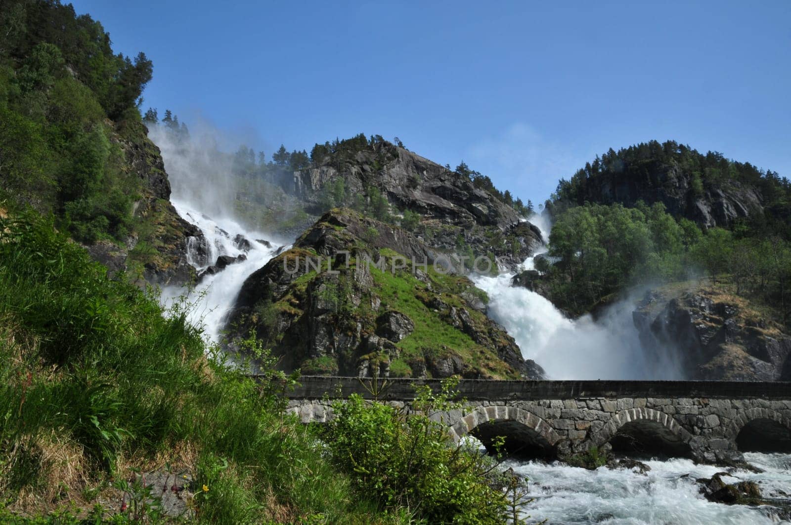 The Latefossen in Norway.