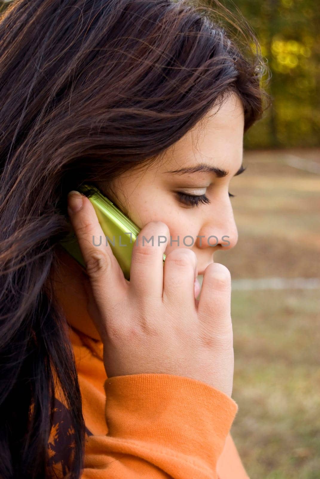 cell phone conversation