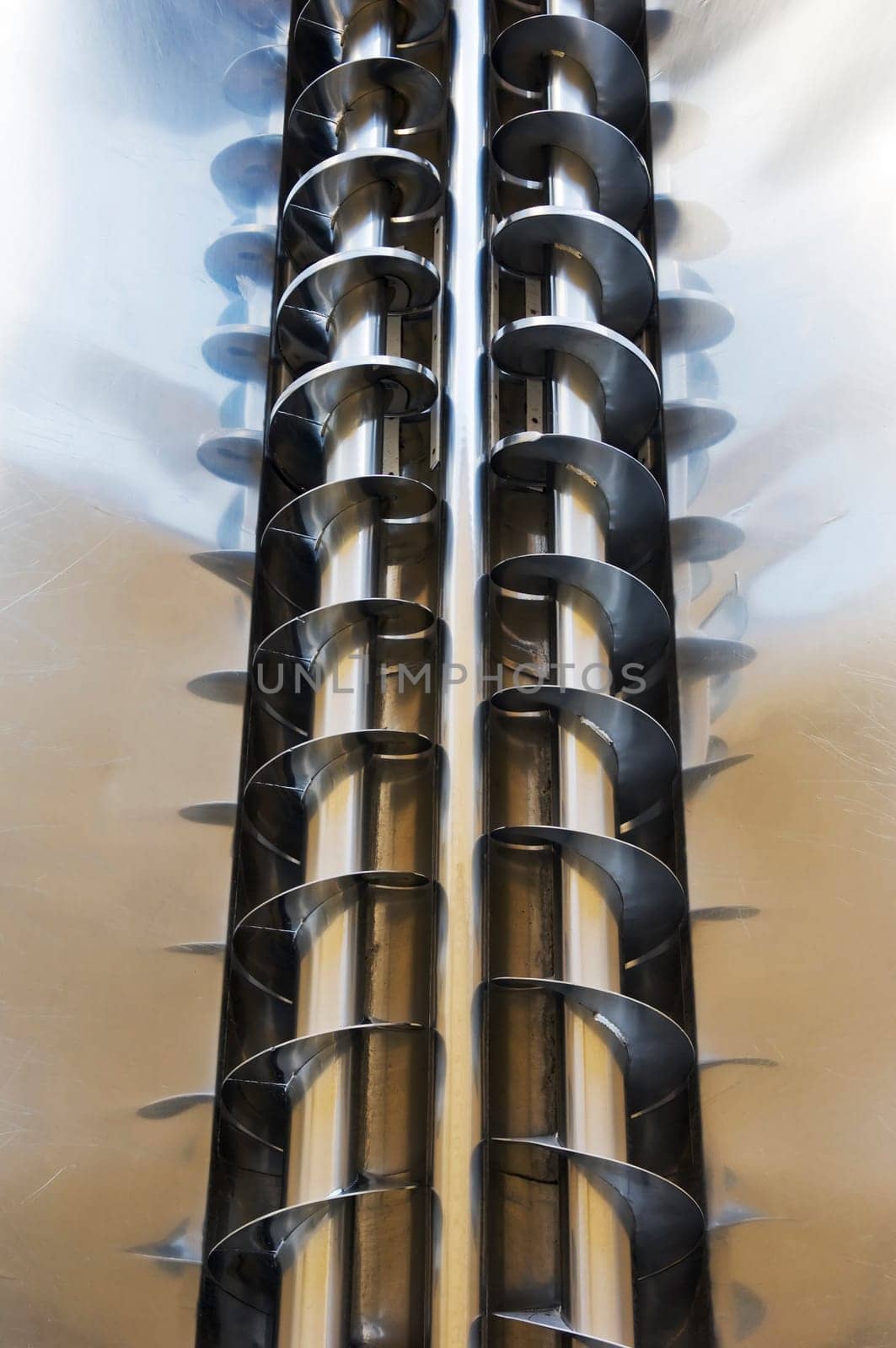 A pair of augers