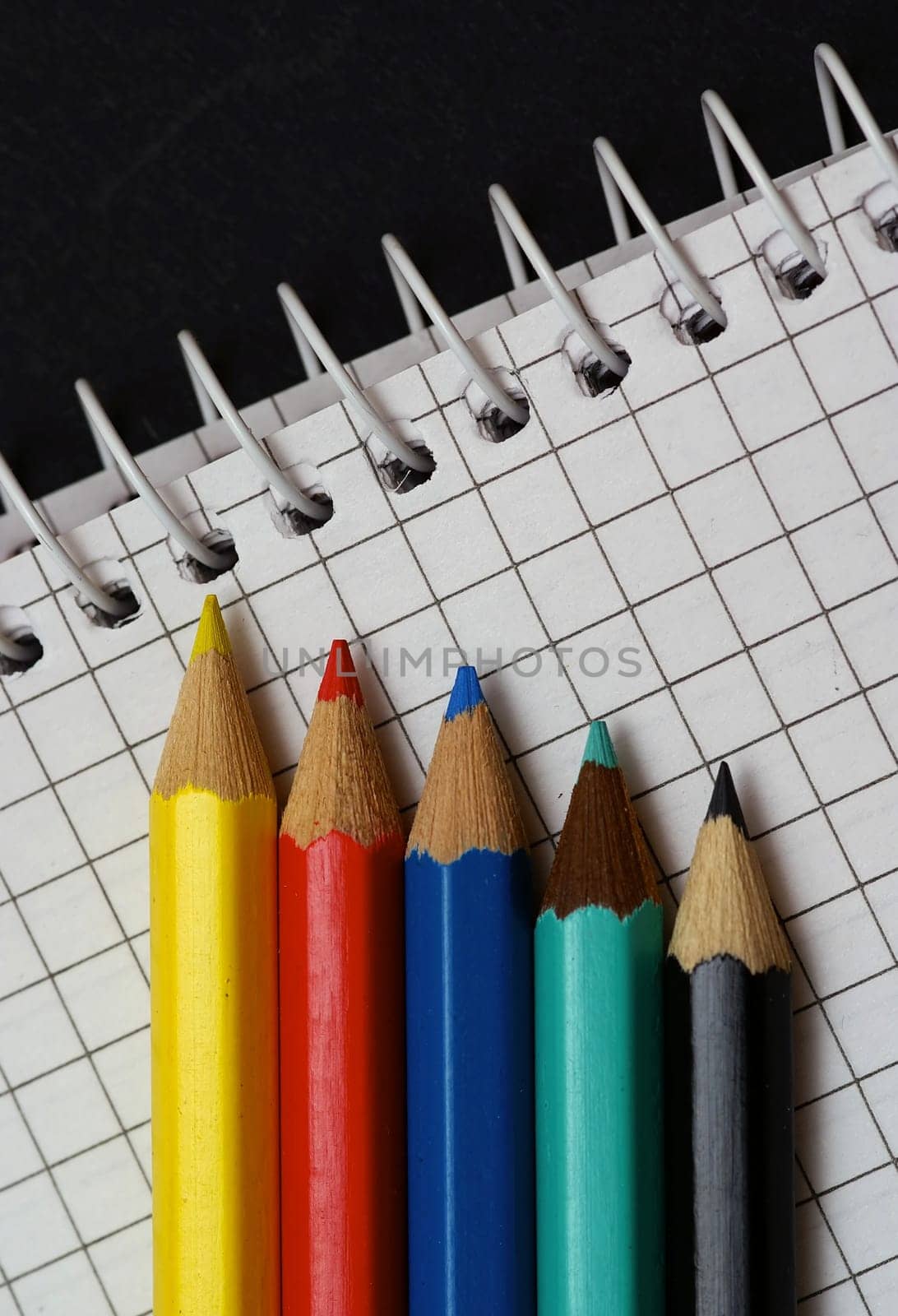 Colored crayon
