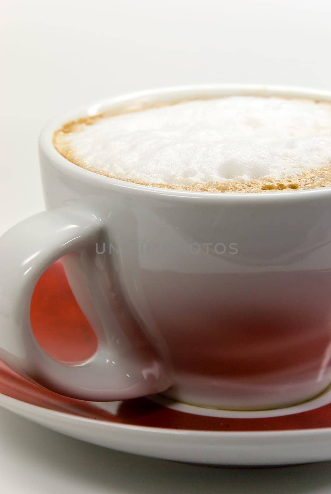 Cappuccino with chocolate sprinkles