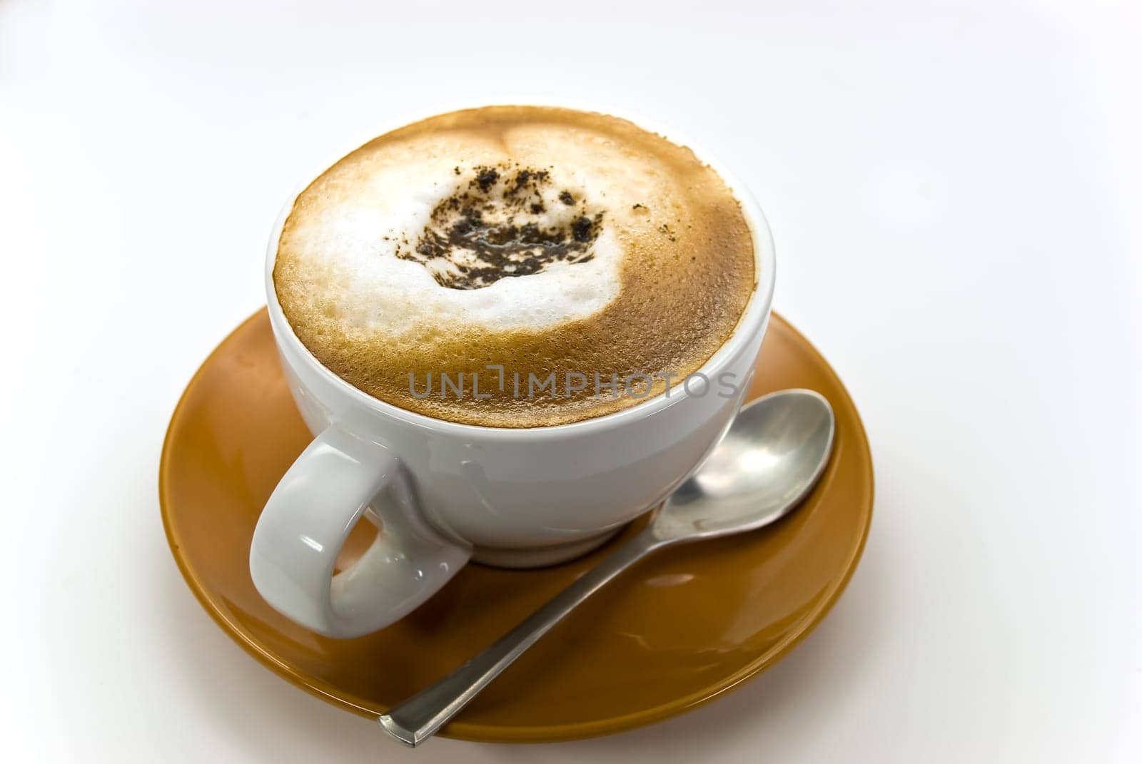 Cappuccino with chocolate sprinkles