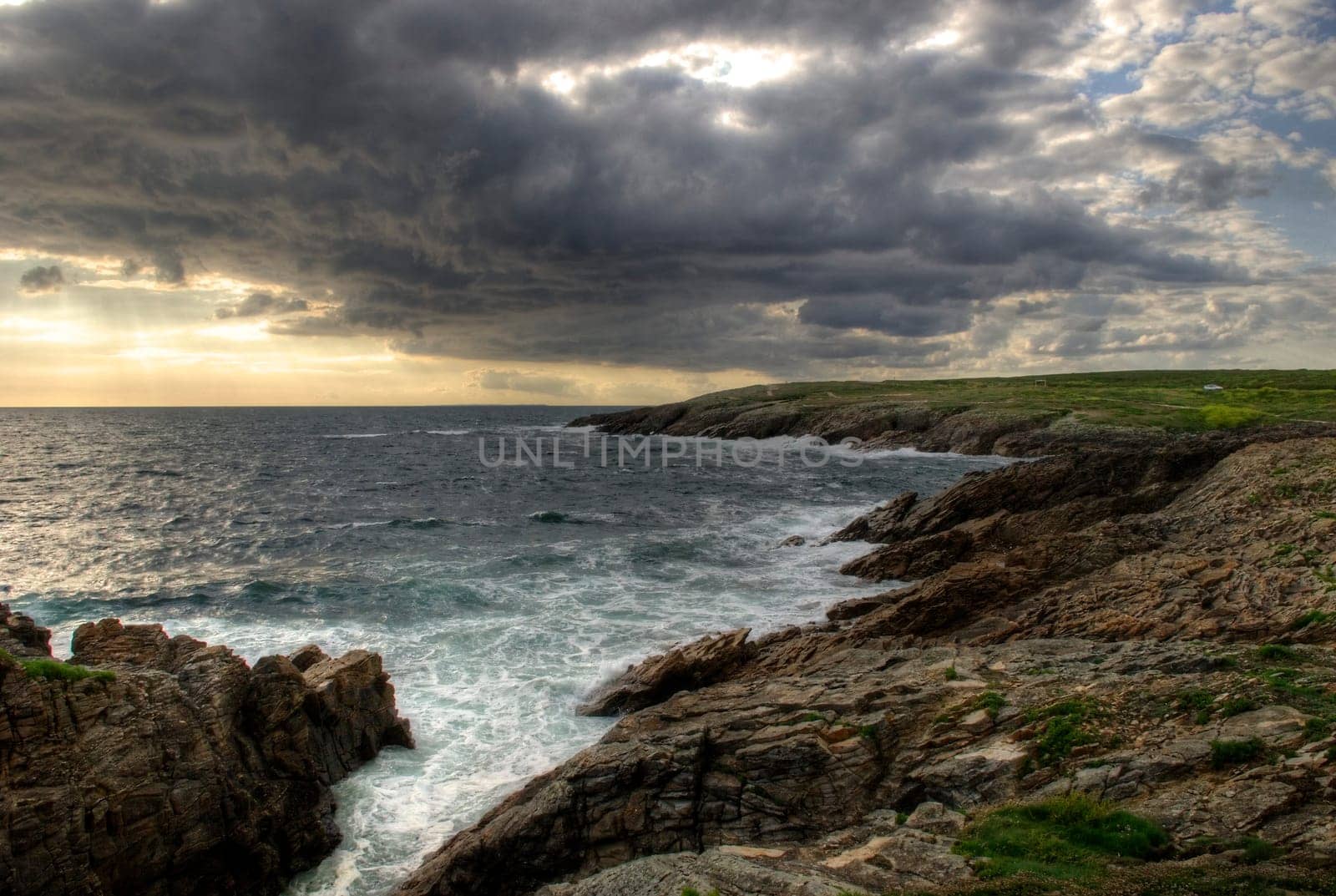Rocky coast of Quiberon