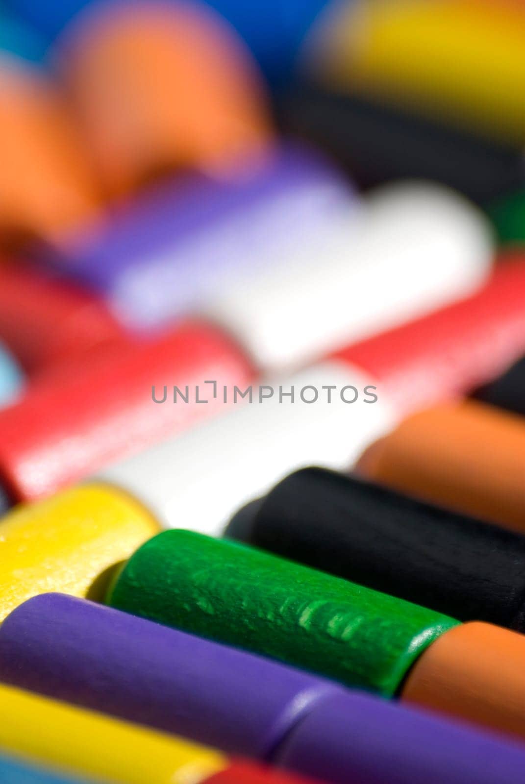 Colorful wooden blocks