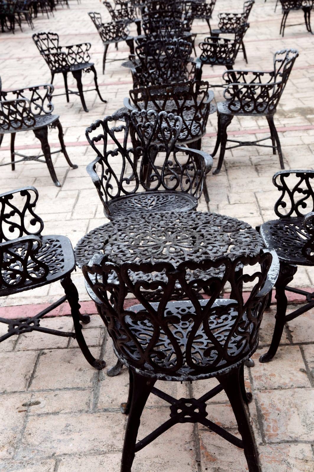 Wrought iron furniture