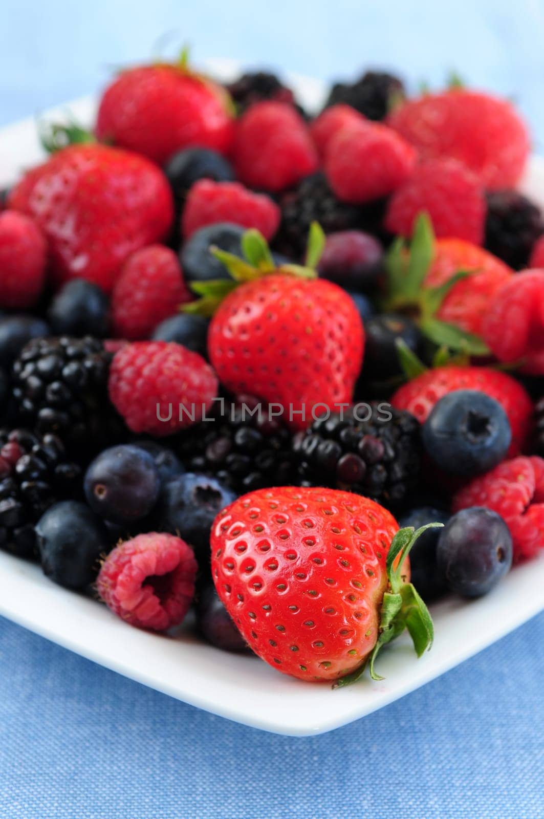 Assorted fresh berries