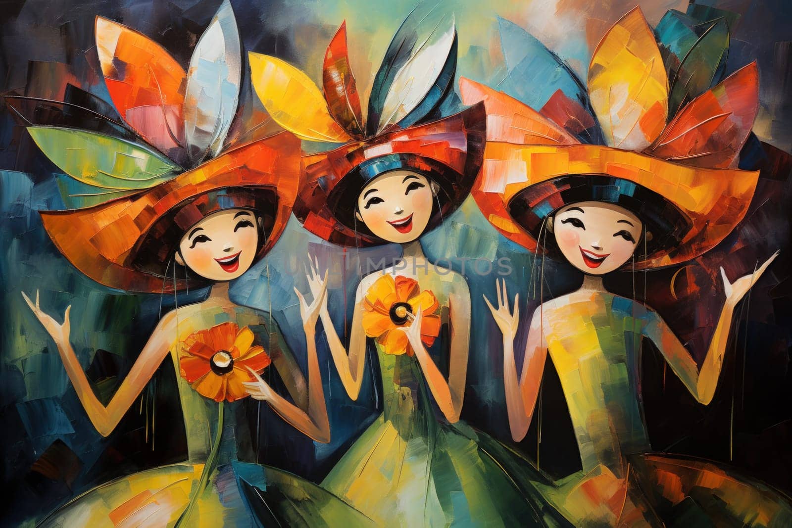 Immerse yourself in the depths of the fantastical with this captivating illustration by a professional visual artist.