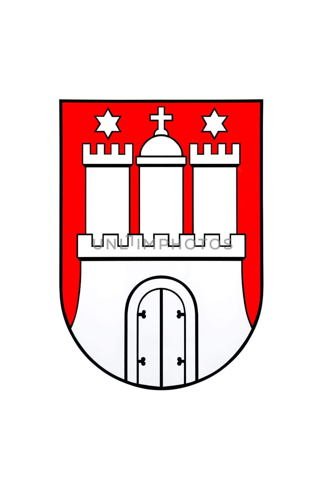 hamburg germany state seal logo