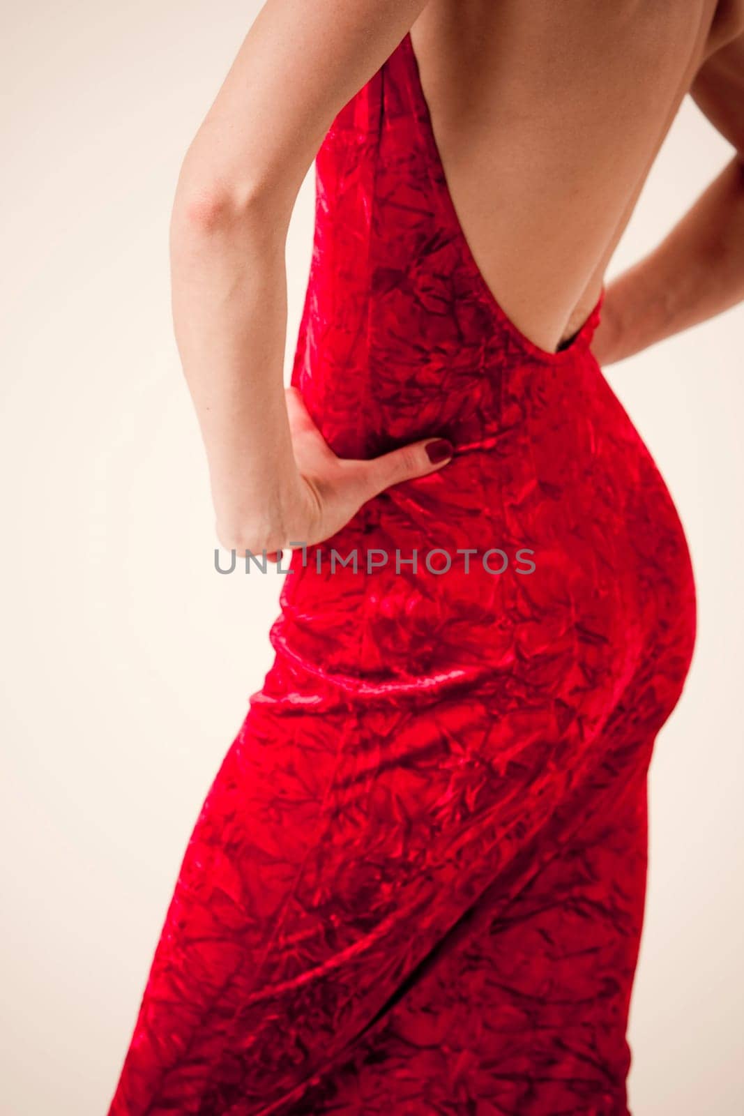 Red Velvet Dress