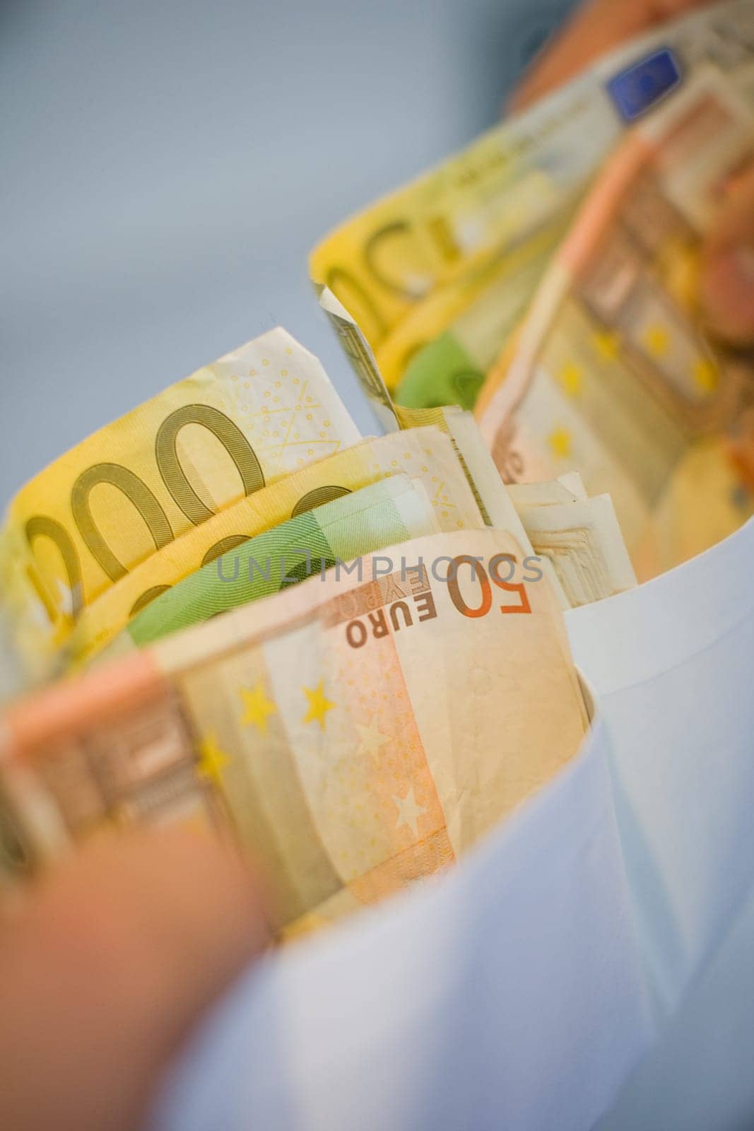 Money in envelope