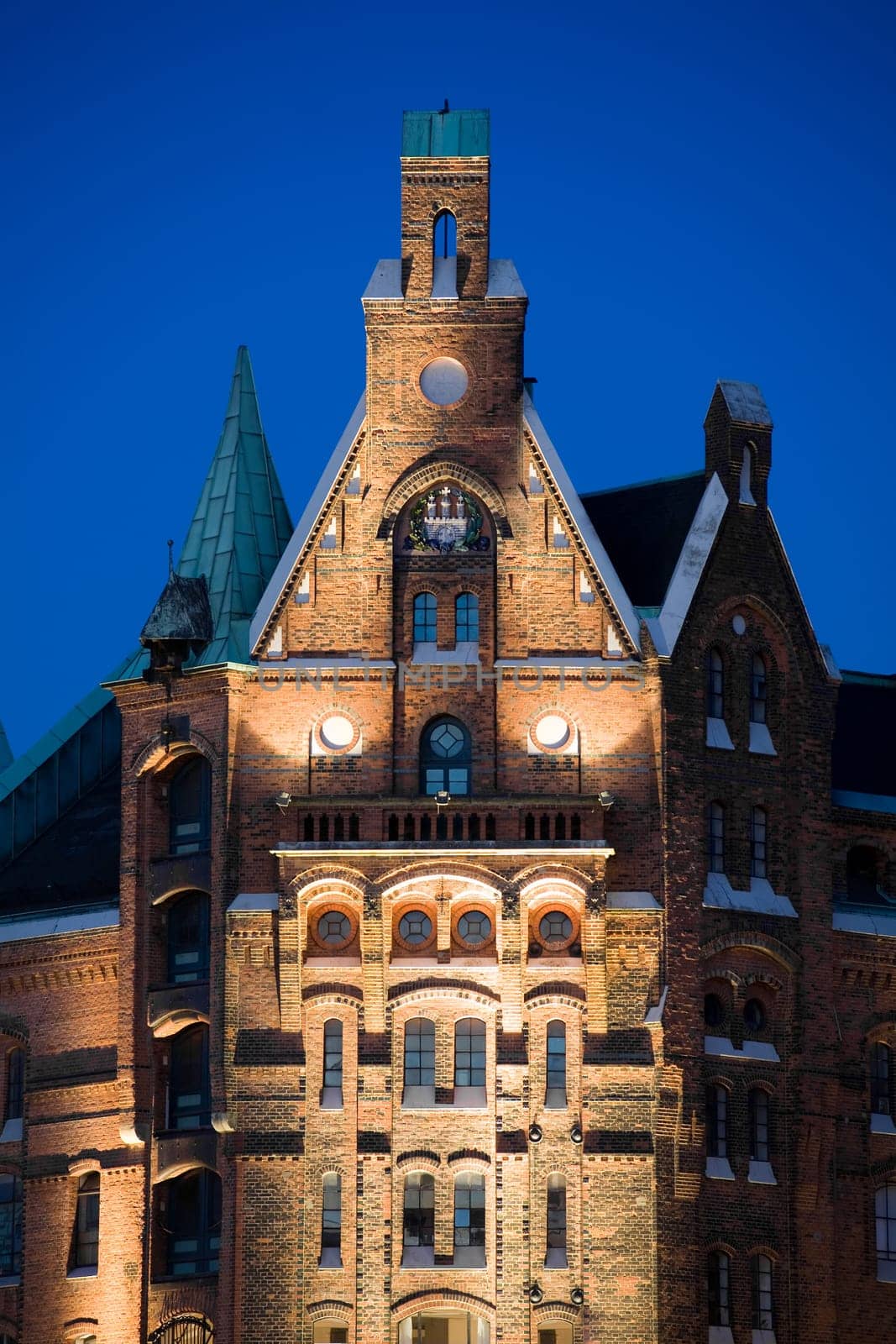 hamburg speicherstadt old buildings