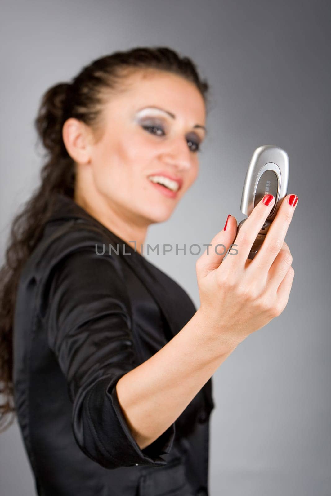 Woman on the phone