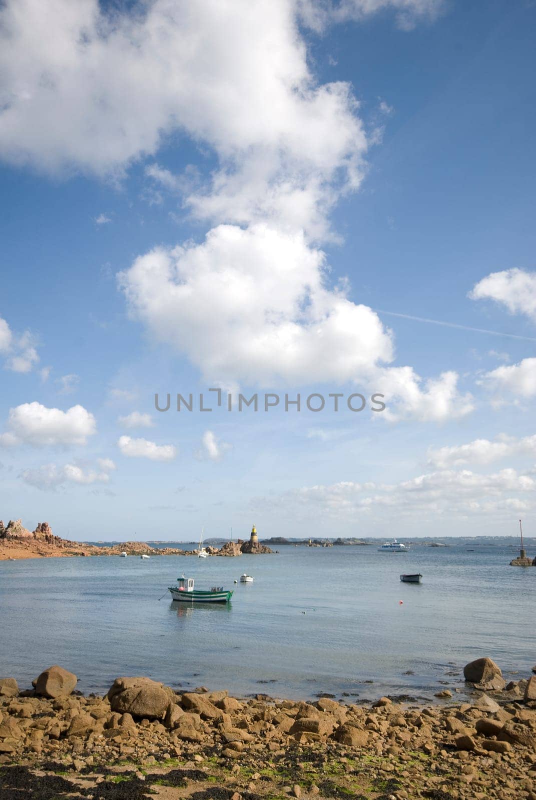 Bay of the Ile de Brehat (Brittany)