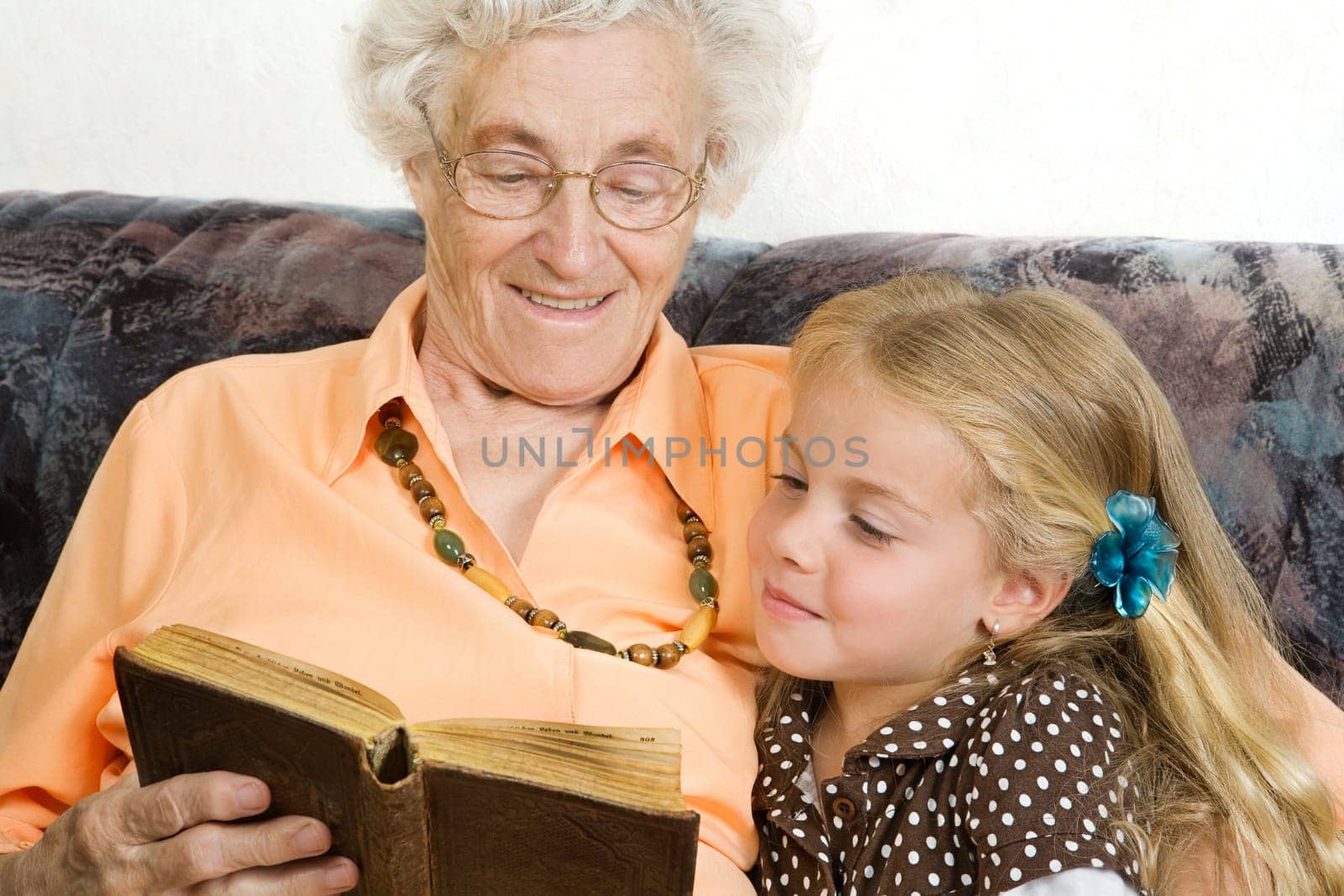 Reading great-grandma
