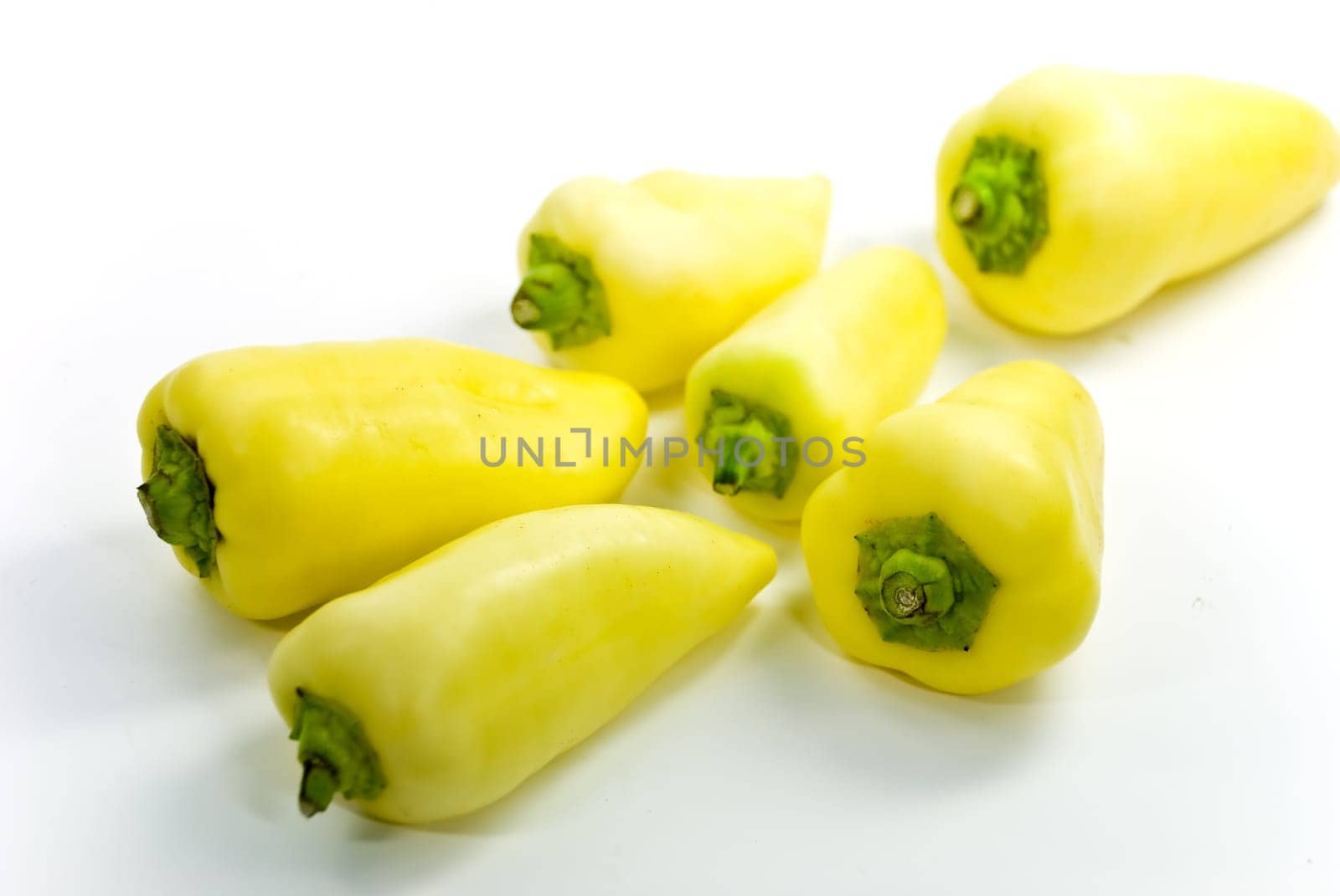Yellow pointed peppers