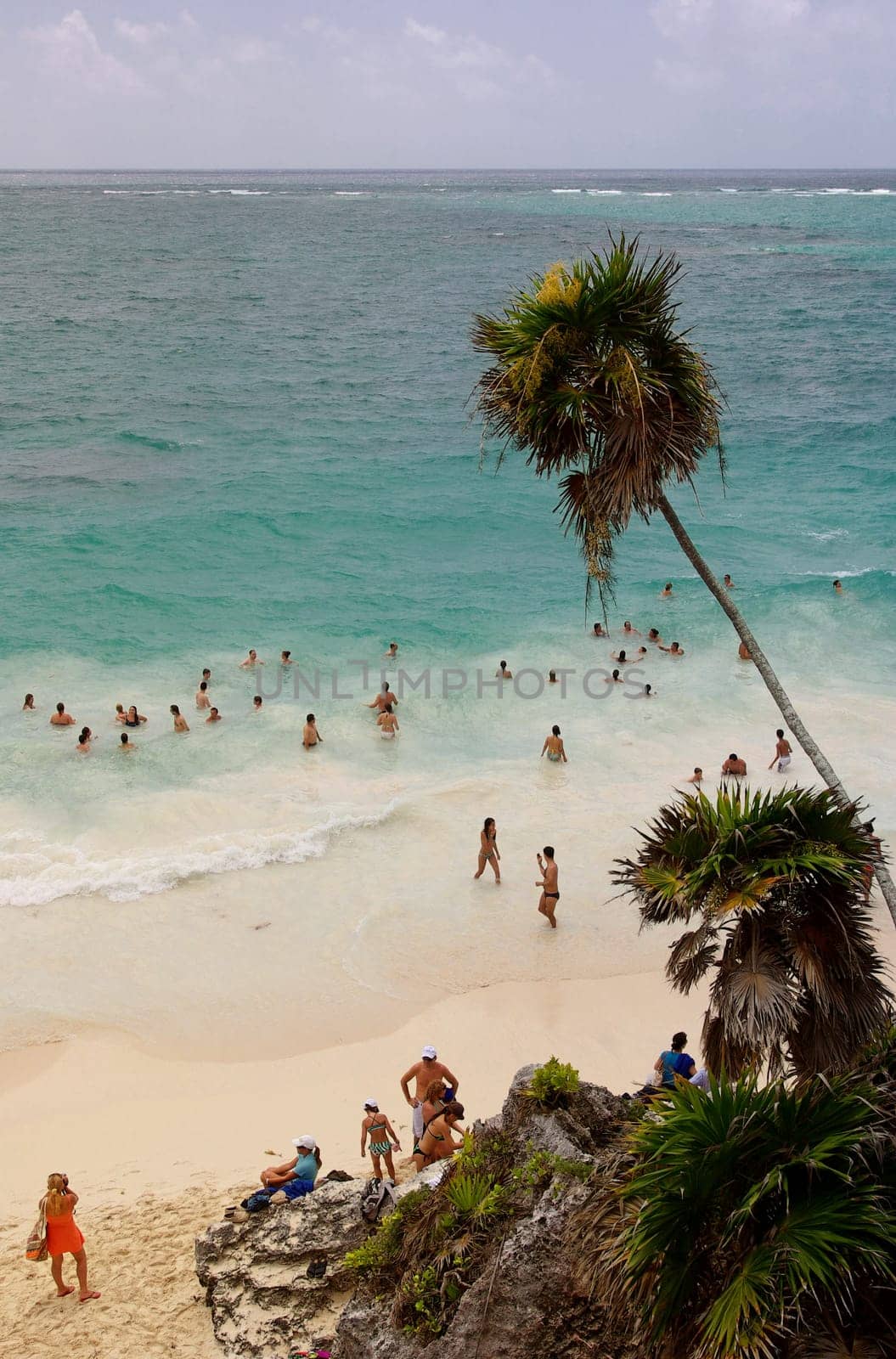 Swimming in the Caribbean
