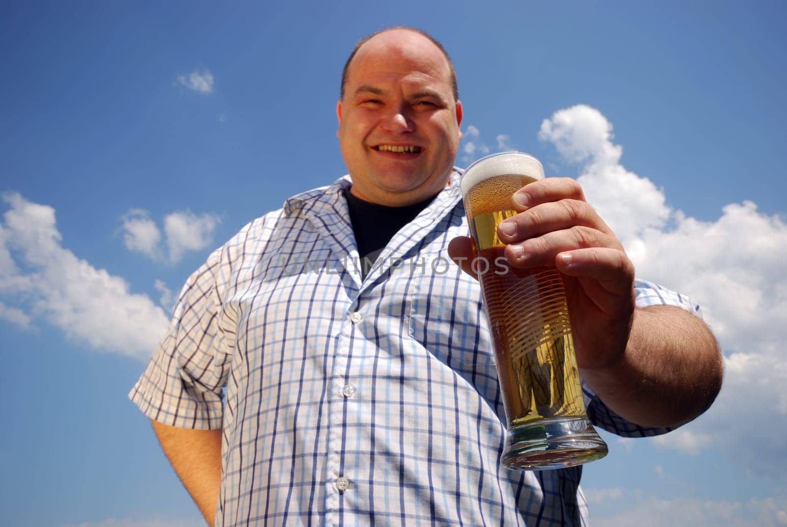 Drinking Beer