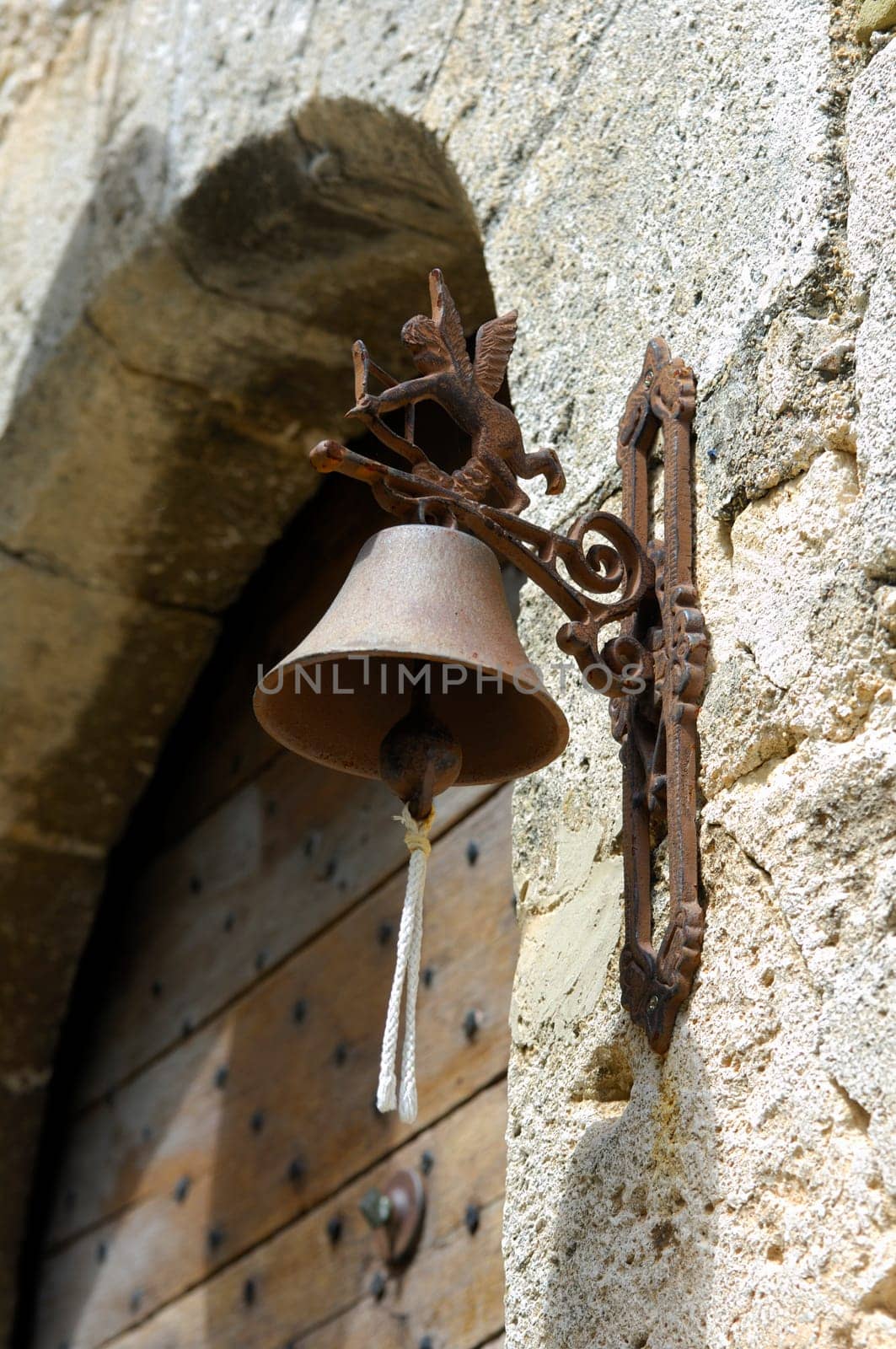 Doorbell,Simiane La Rotonde,Provence,France