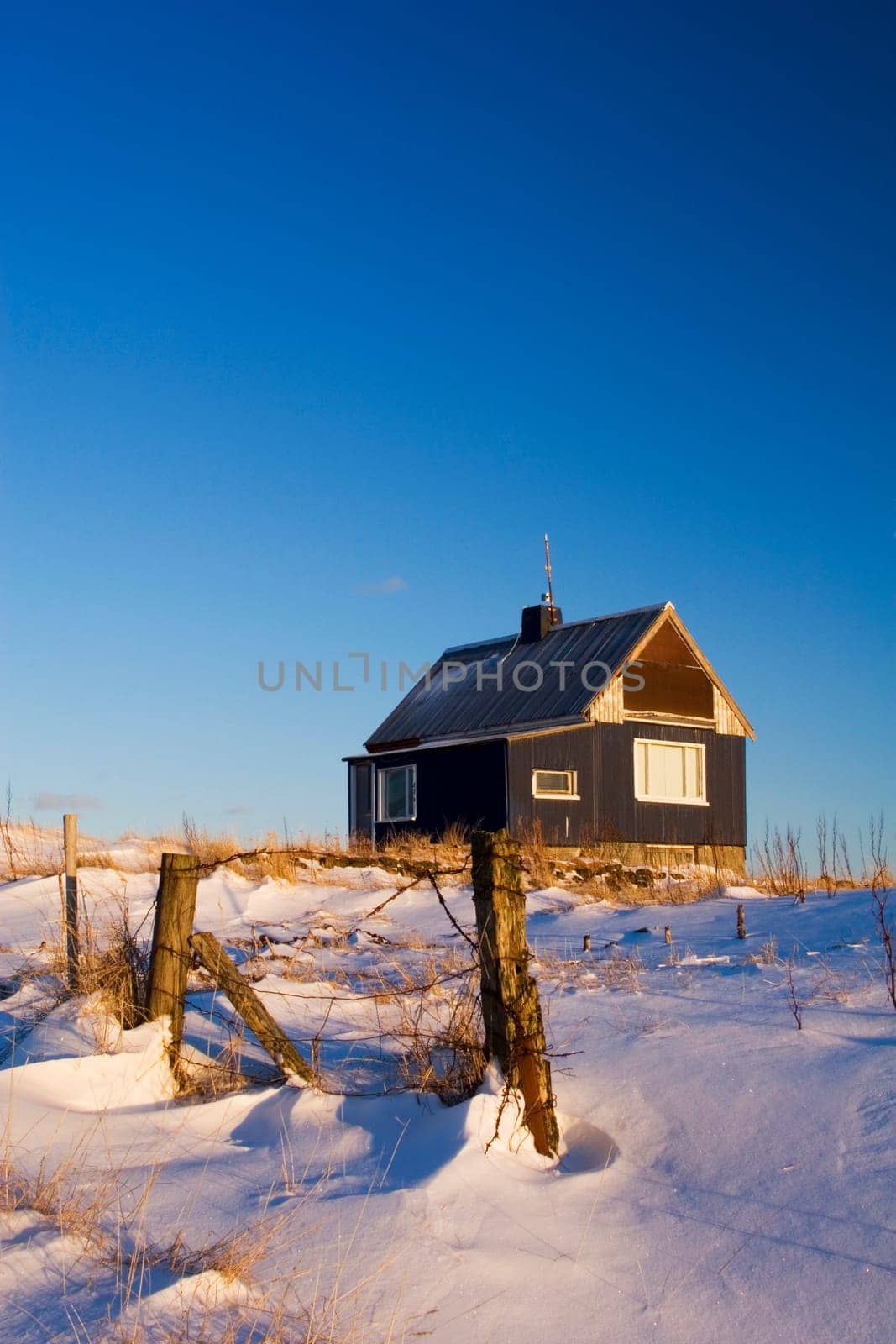 Hilltop house