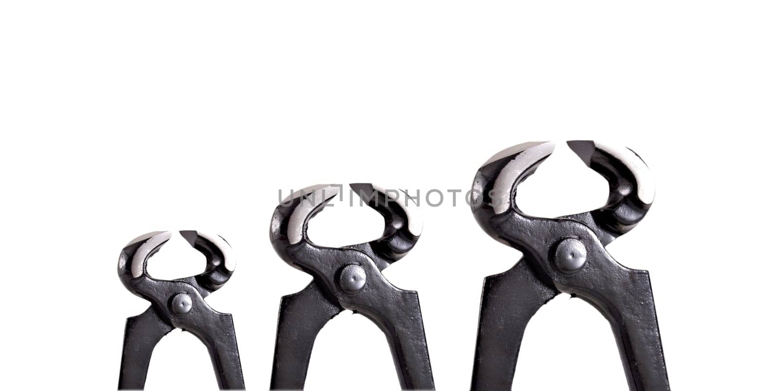 Three pliers