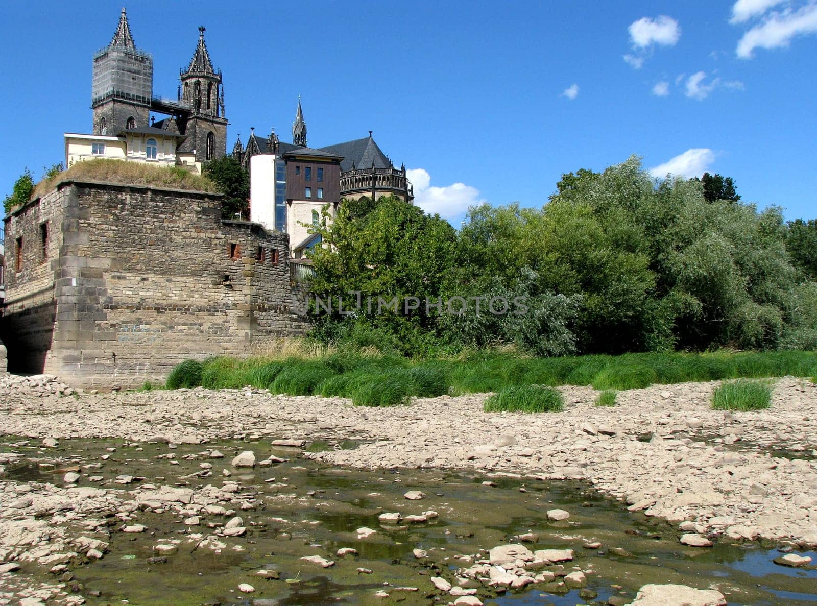 Domfelsen Magdeburg