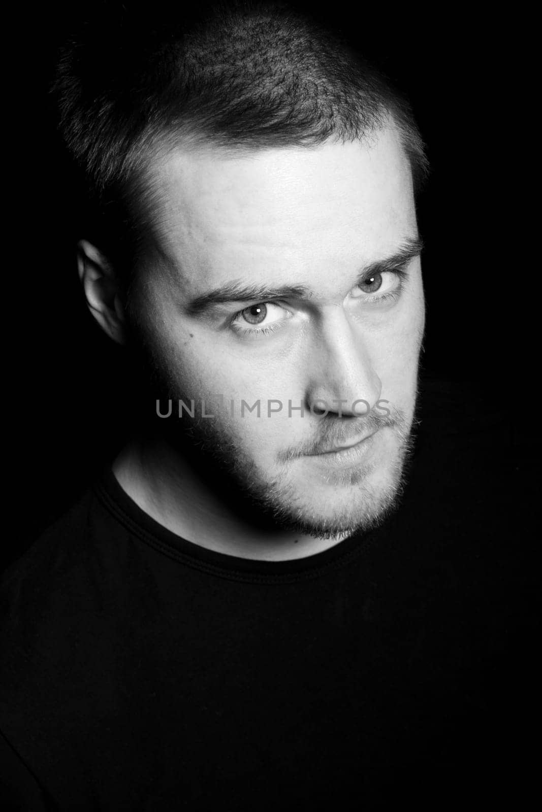 Portrait of a handsome young