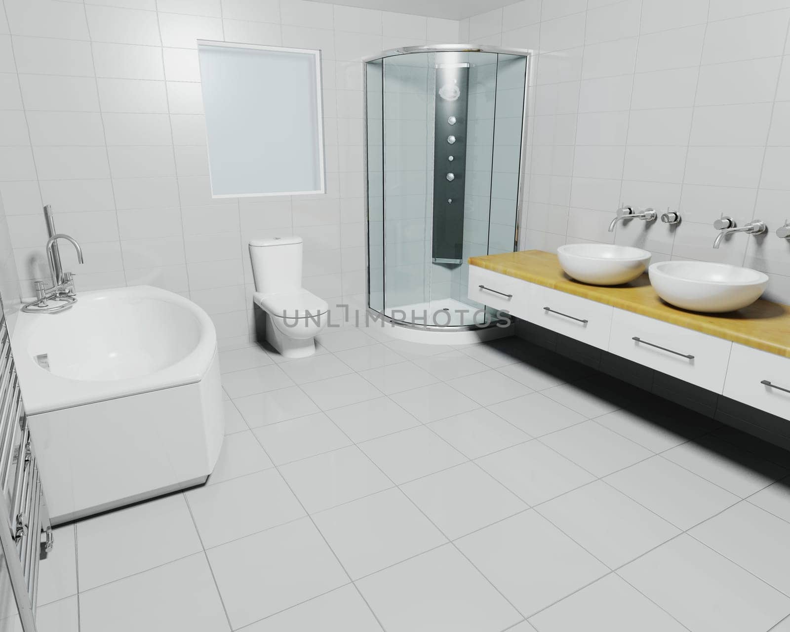 Contemporary bathroom
