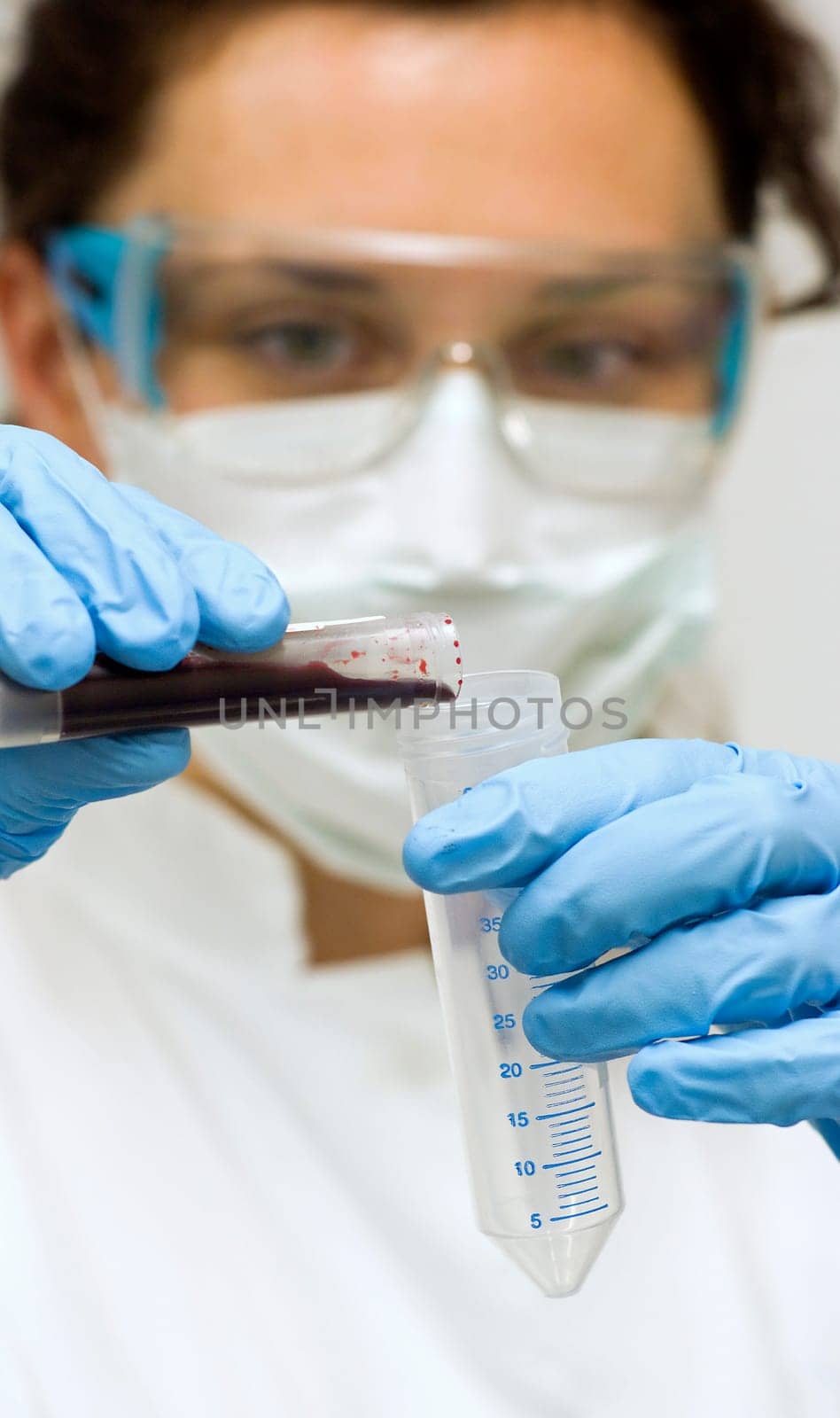 Work in the laboratory
