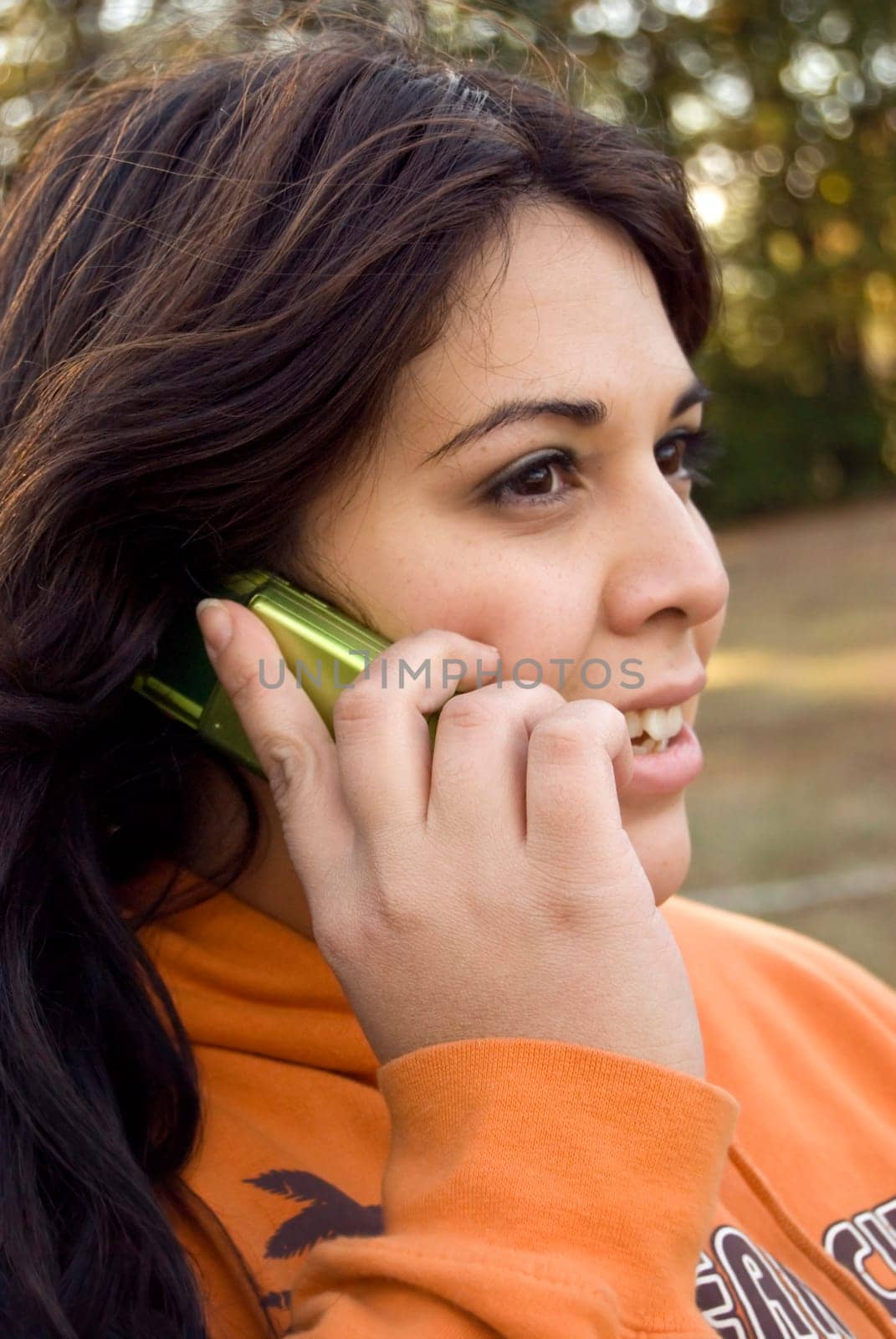 cell phone conversation