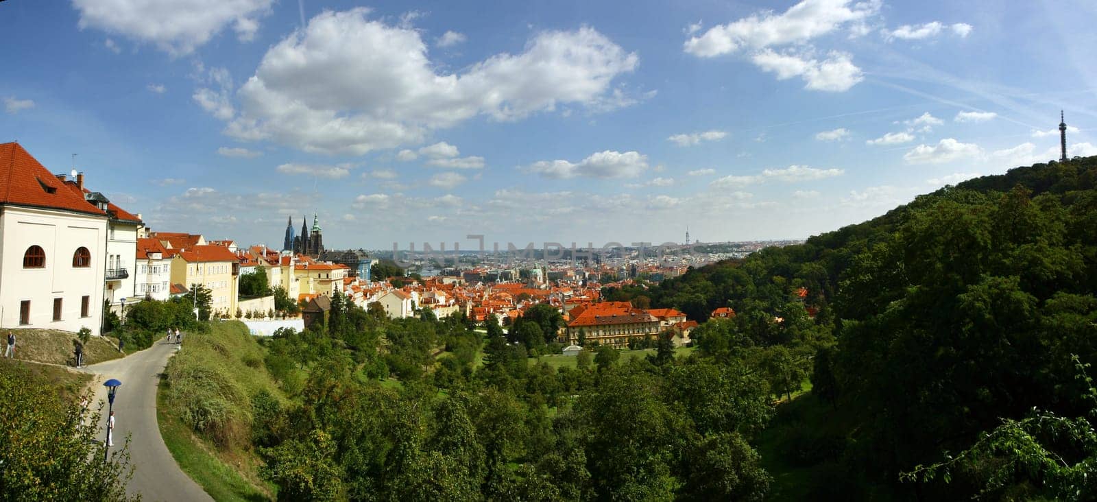 View of Prague