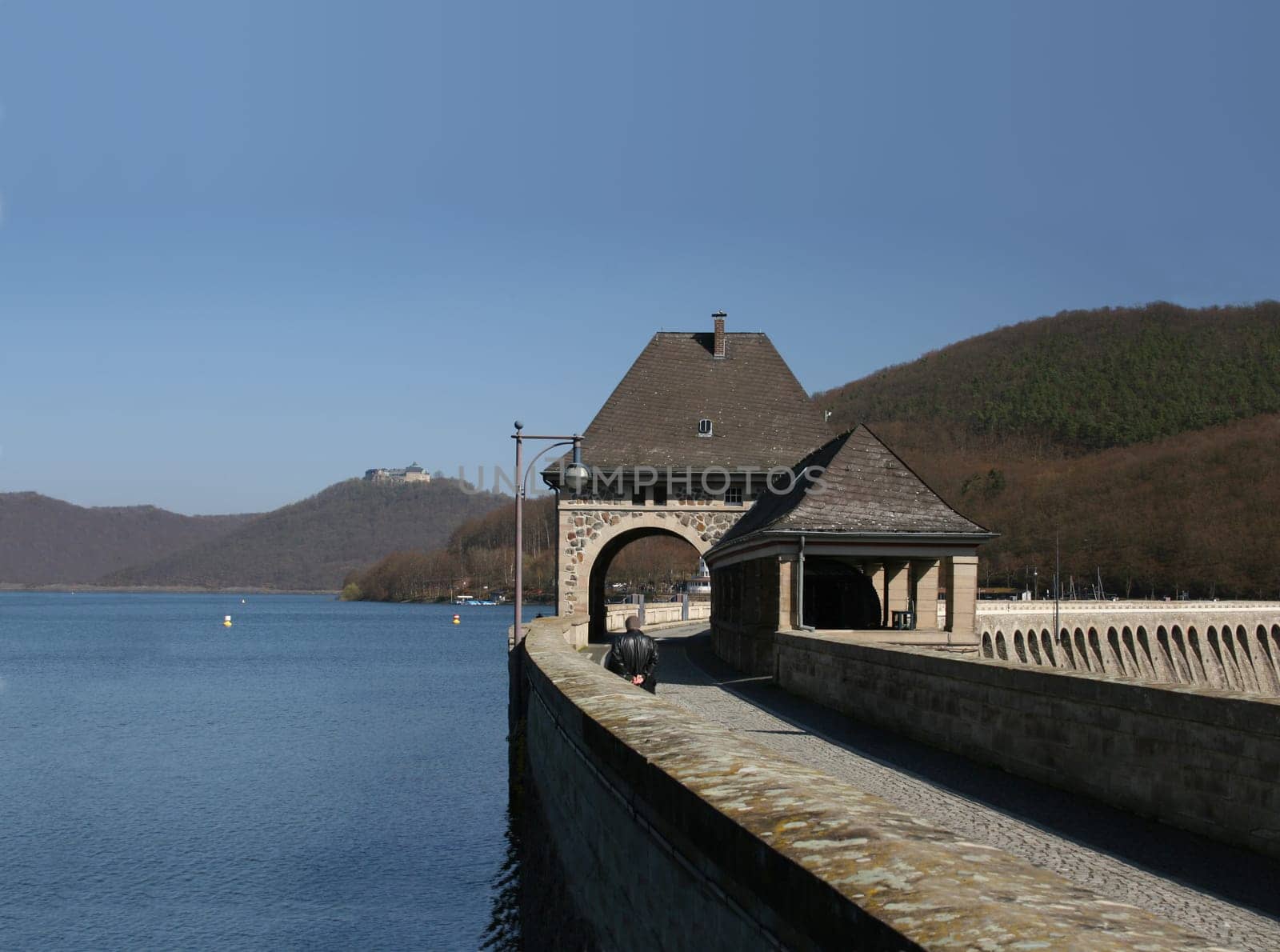 Edersee dam in northern Hesse