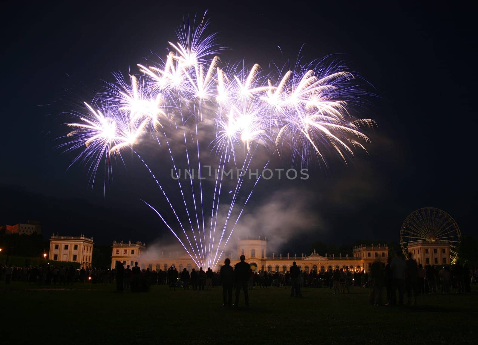Fireworks at the Orangery in Kassel