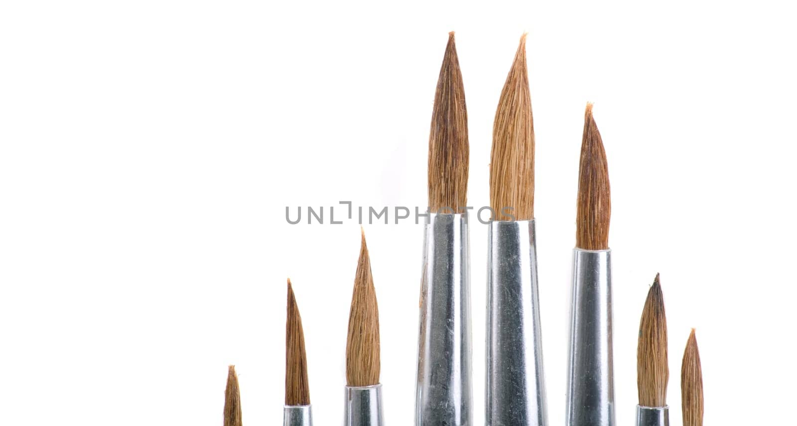 Painting brush tips