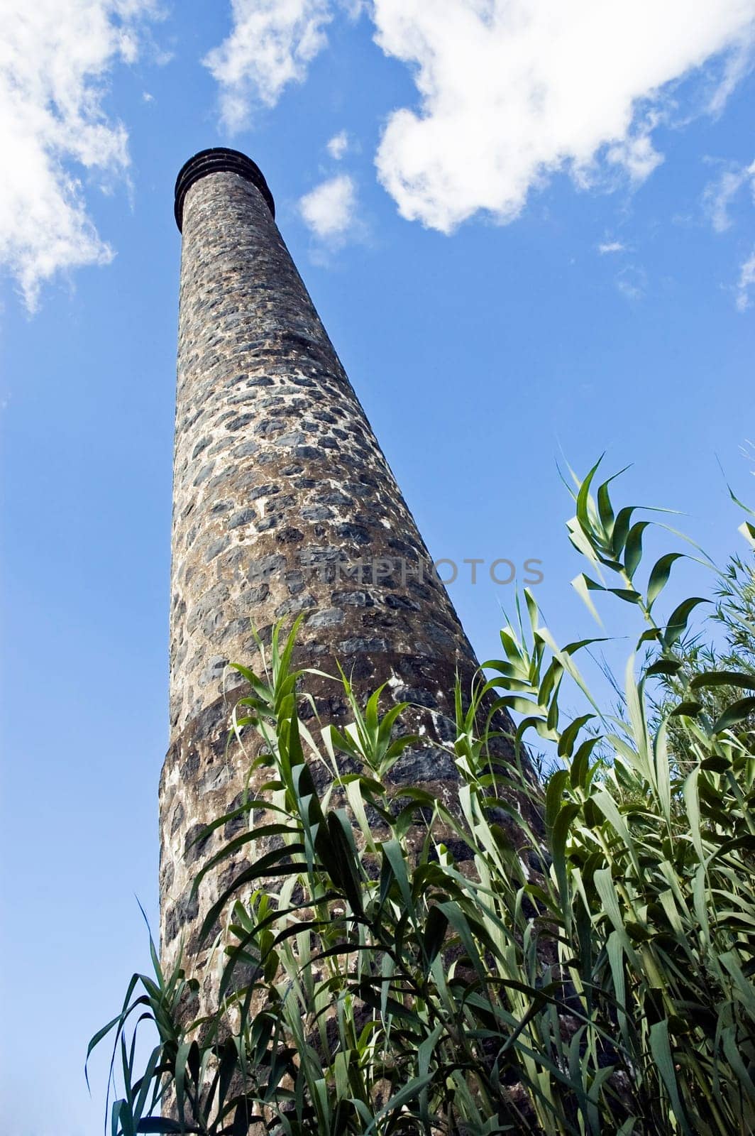 Old factory chimney