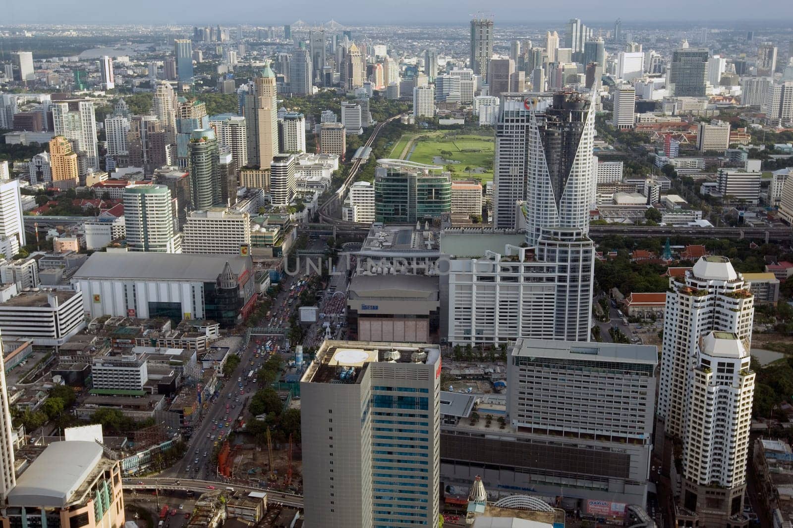 Bangkok,Panorama,Aerial View