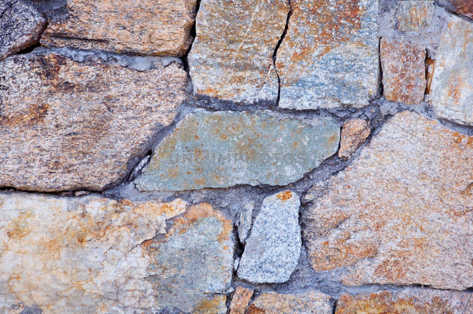 Photo of a plain stone wall