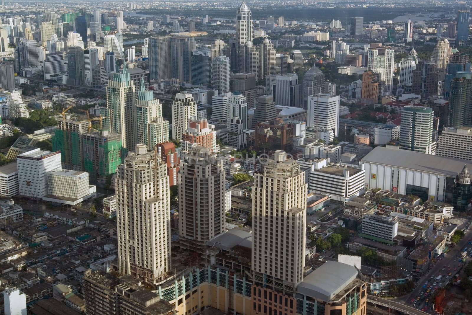 Bangkok,Panorama,Aerial View
