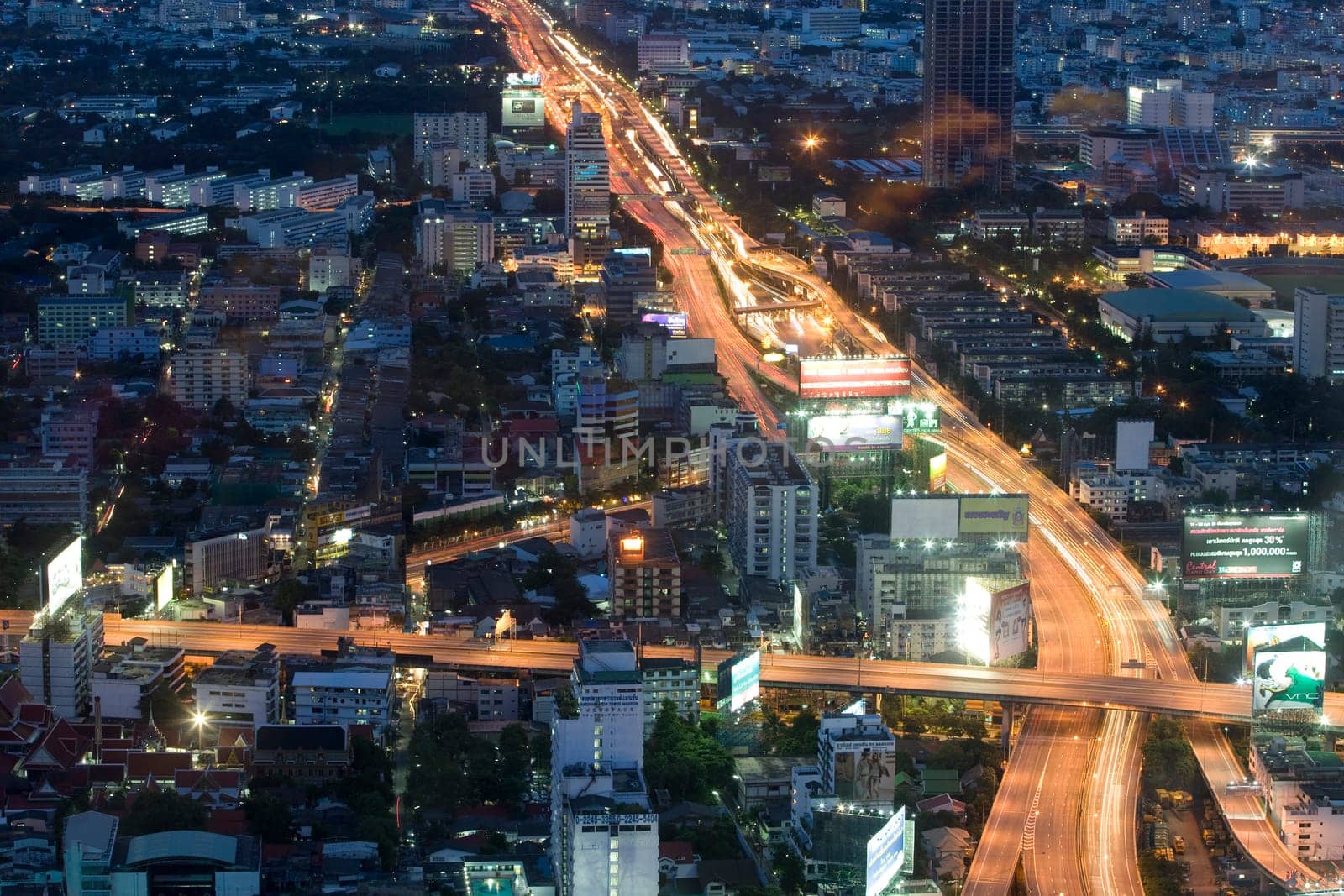 Bangkok,Panorama,Aerial View