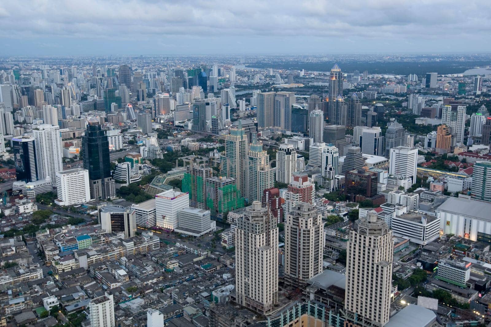 Bangkok,Panorama,Aerial View