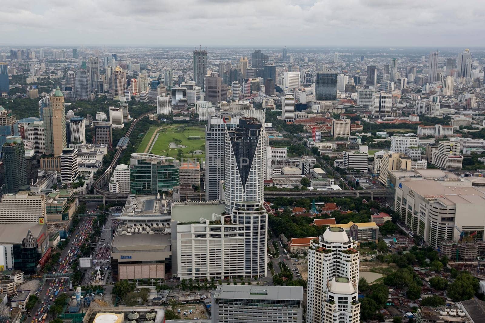 Bangkok,Panorama,Aerial View