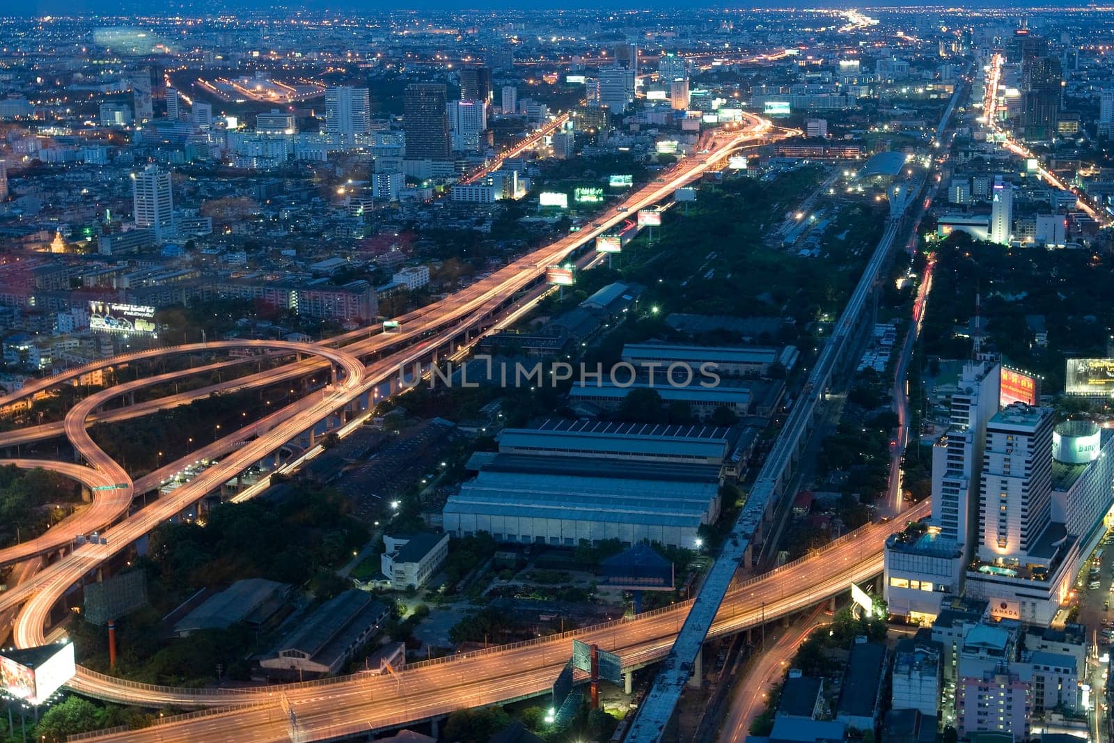 Bangkok,Panorama,Aerial View