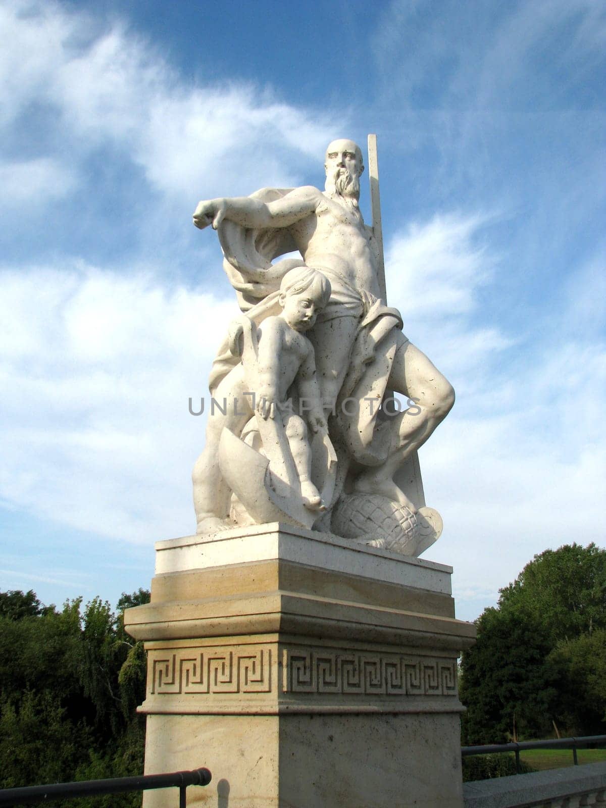 Figurine Customs Bridge Magdeburg